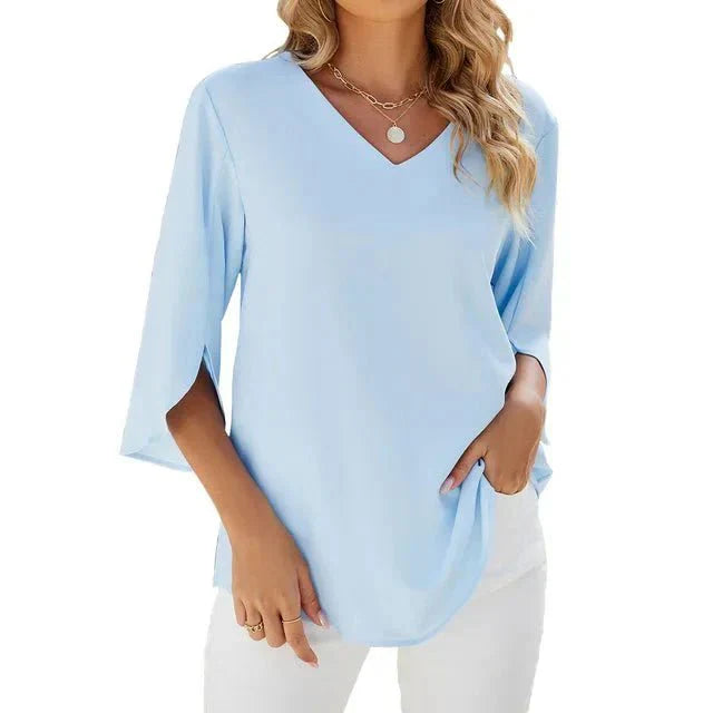 Zara | Timeless V-neck Top