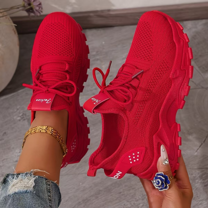 Maëlys | Cushioned Roomy-Toe Everyday Sneakers