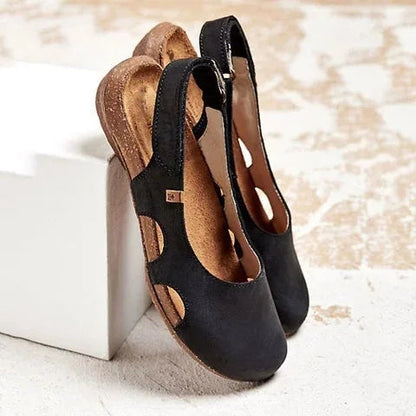 Clémence | Buckled Slingback Flats
