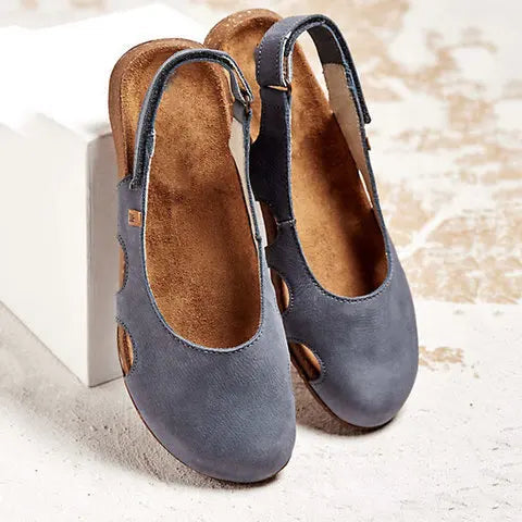 Clémence | Buckled Slingback Flats