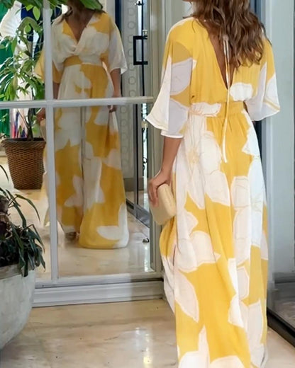 Marisol | Floral Midi Dress