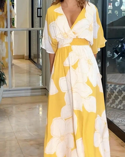 Marisol | Floral Midi Dress