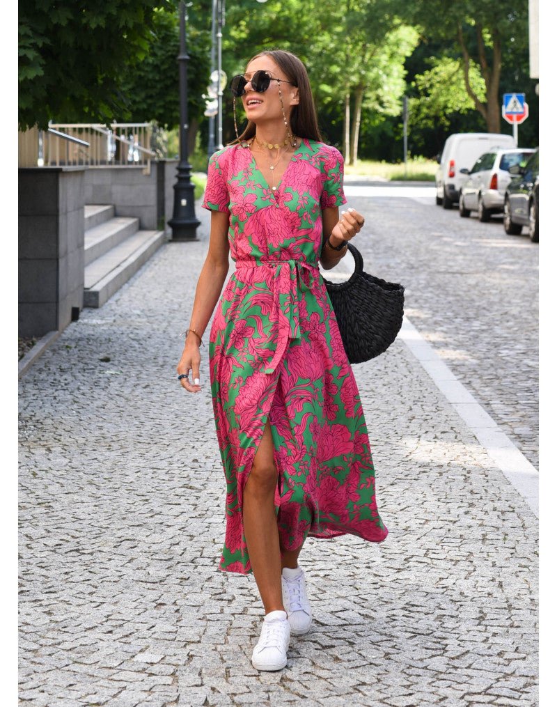 Nadia | Elegant Floral Dress