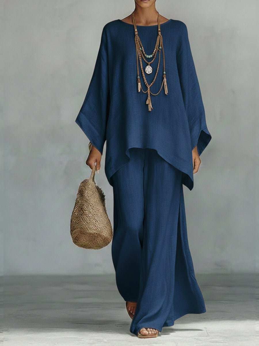 Two-piece set shown in a second colourway