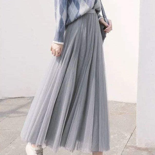 Marguerite | Tulle Maxi Skirt