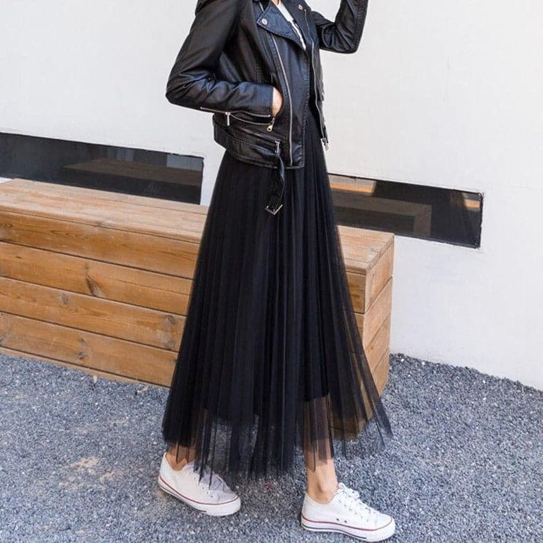 Marguerite | Tulle Maxi Skirt