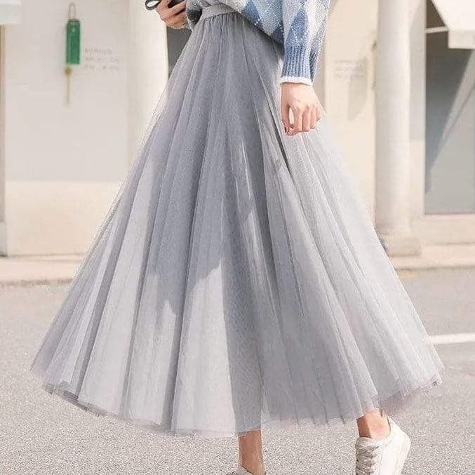 Marguerite | Tulle Maxi Skirt