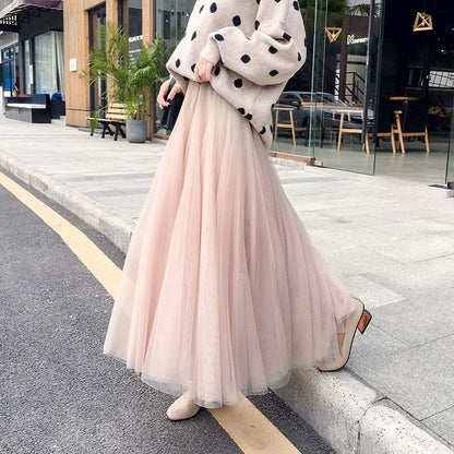Marguerite | Tulle Maxi Skirt