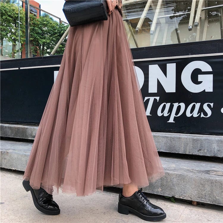 Marguerite | Tulle Maxi Skirt