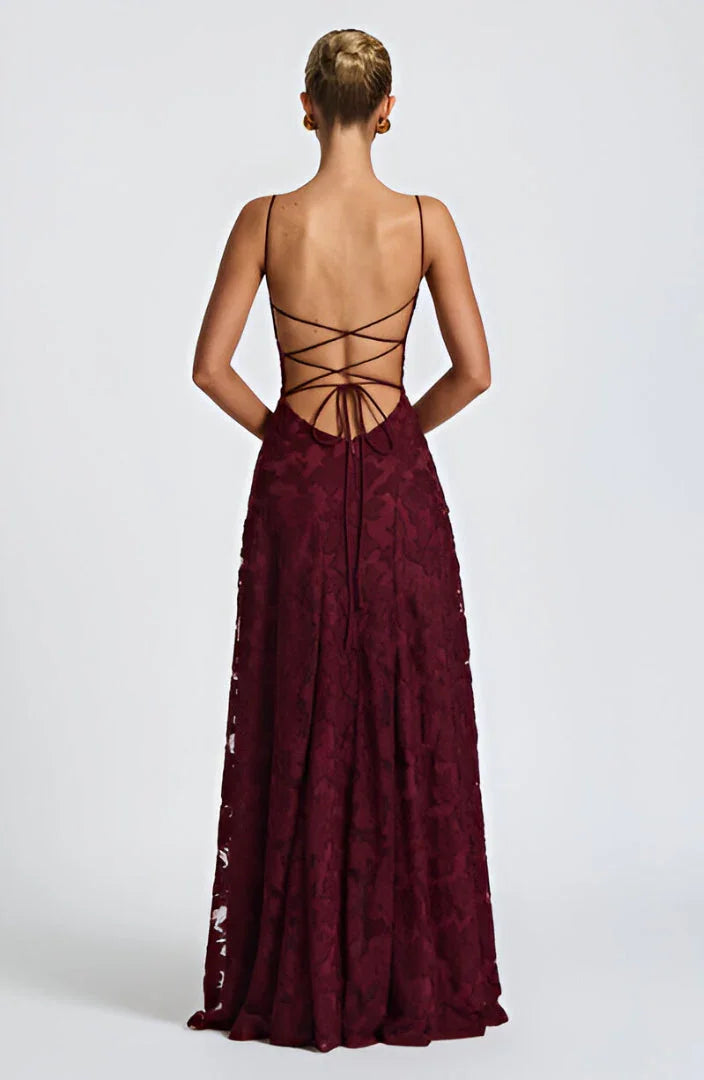 Cordelia | Floral Strappy Maxi Dress