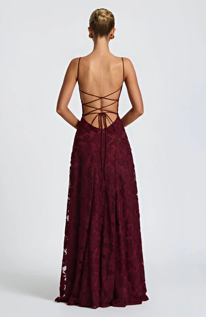 Cordelia | Floral Strappy Maxi Dress