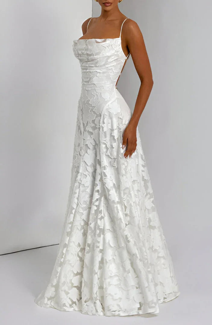 Cordelia | Floral Strappy Maxi Dress