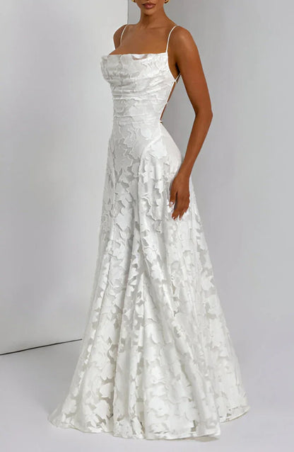 Cordelia | Floral Strappy Maxi Dress