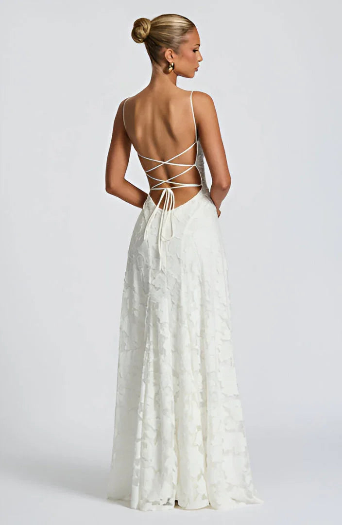 Cordelia | Floral Strappy Maxi Dress