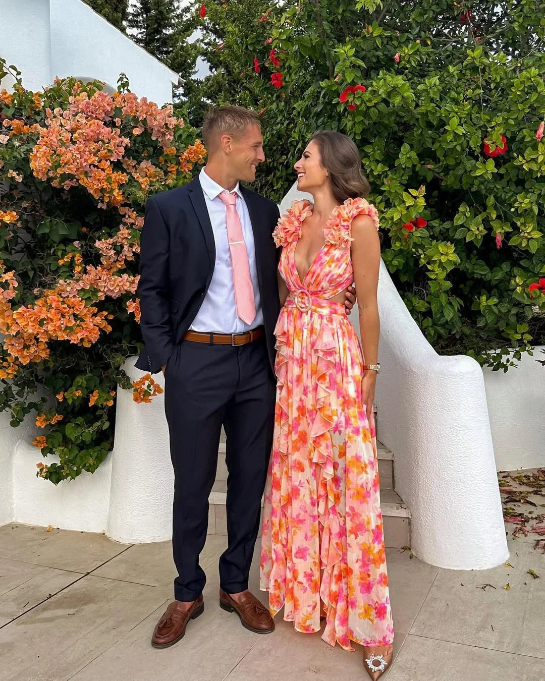 Yfke | Floral Sleeveless Maxi Dress