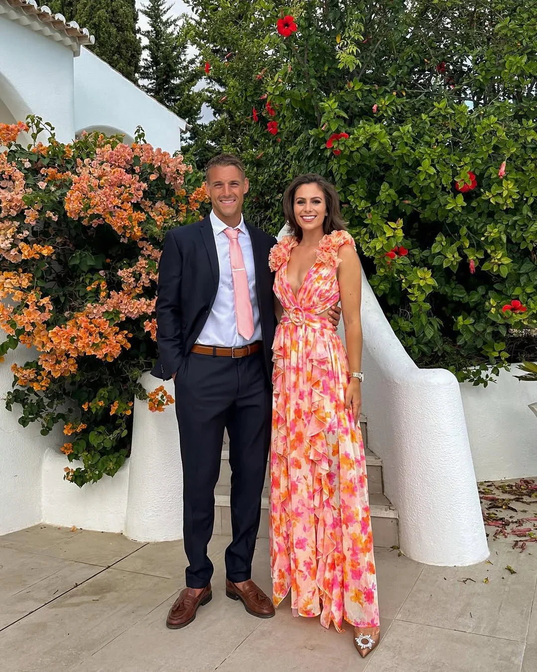 Yfke | Floral Sleeveless Maxi Dress