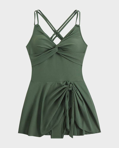 Florine | Skirted Swim Dress
