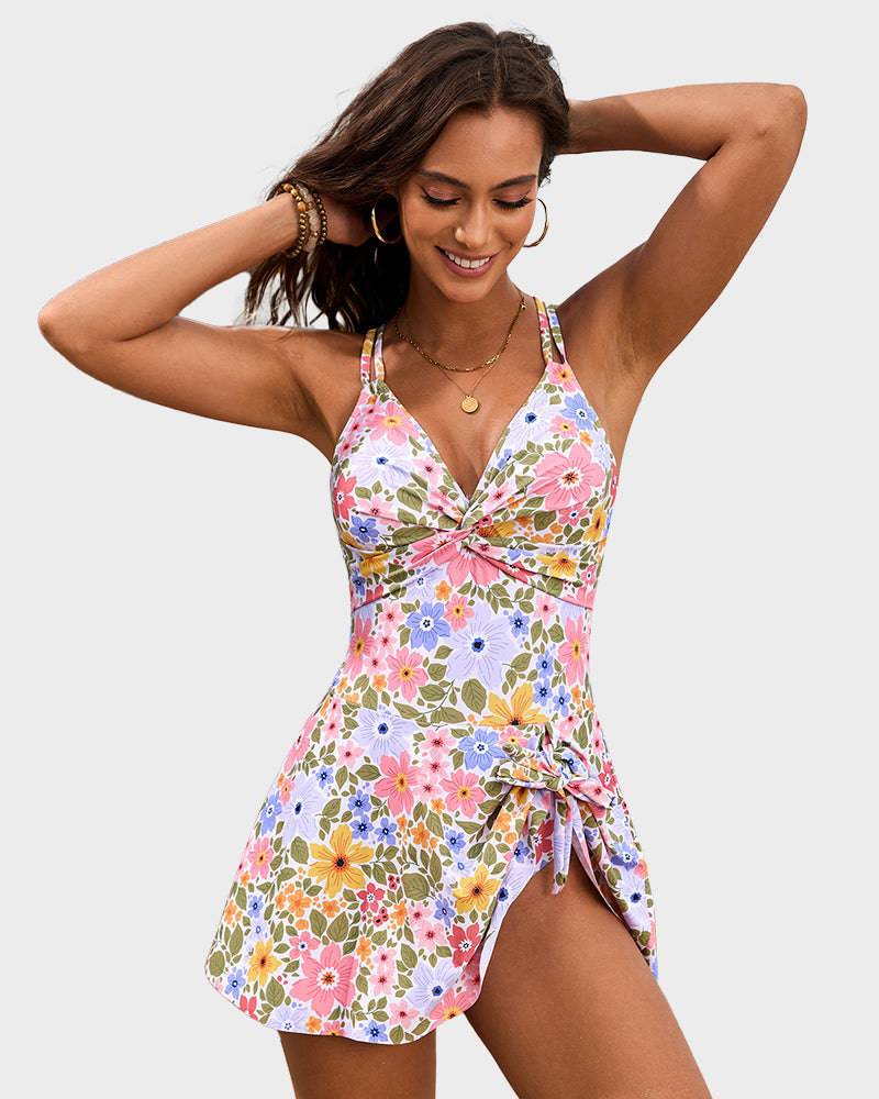 Florine | Skirted Swim Dress