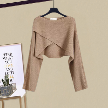 Wilhelmine | 2-in-1 Knit Dress & Sweater Set
