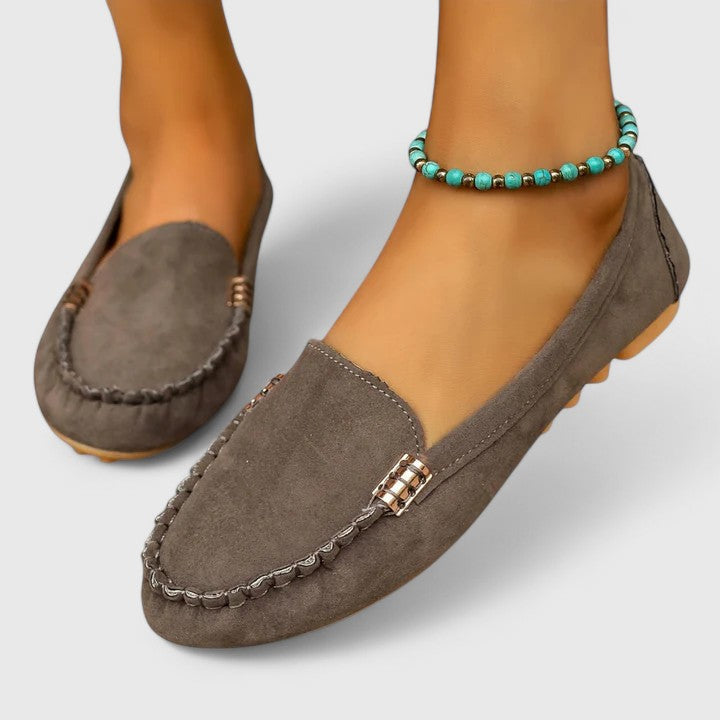 Loafers shown in a fourth colourway