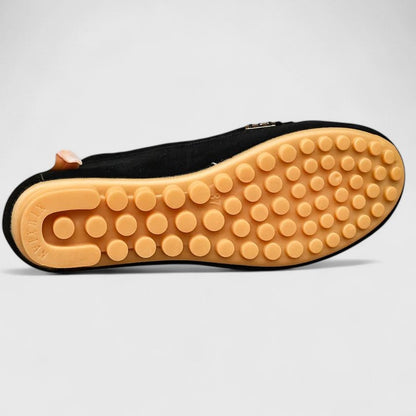 Slip-on loafers shown across the colour range