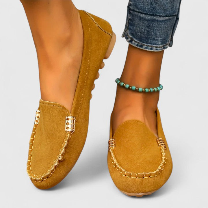 Loafers shown from the side