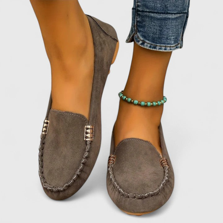 Loafers shown in a second colourway