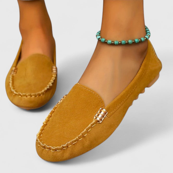 Slip-on loafers shown in a third colourway