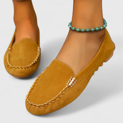 Slip-on loafers shown in a third colourway