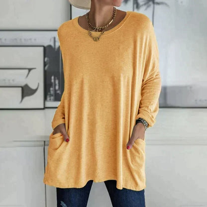 Vigga | Oversized Tunic with Front Pockets