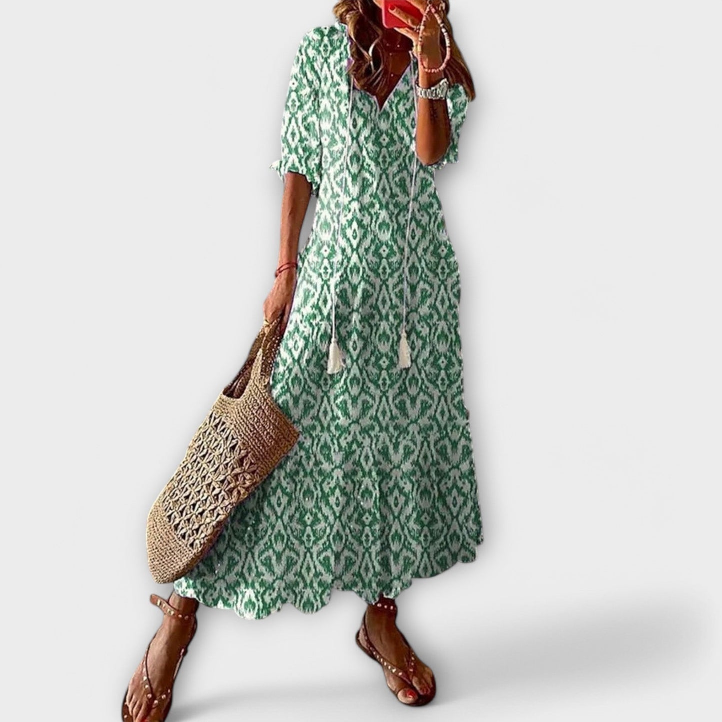 Celeste | Boho Summer Maxi Dress