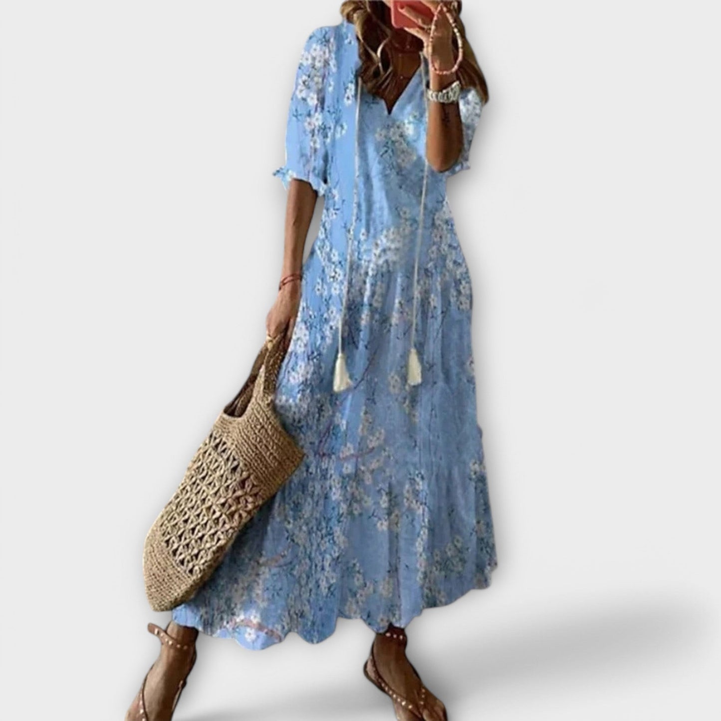 Celeste | Boho Summer Maxi Dress
