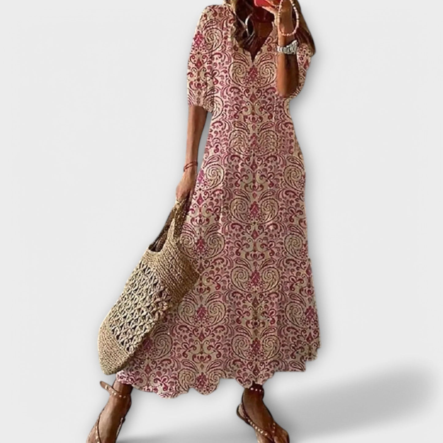 Celeste | Boho Summer Maxi Dress
