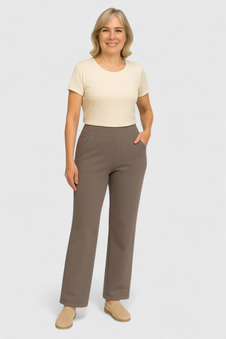 Hilary | Elastic Waist Work Pants