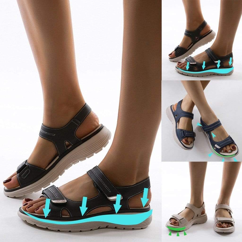 Amara | Cushioned Platform Sandals