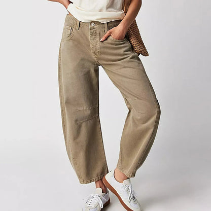 Saskia | Relaxed Wide Leg Jeans